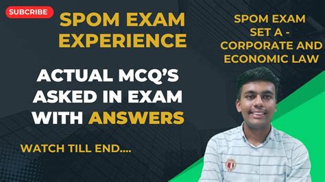 spom exam questions and answers.